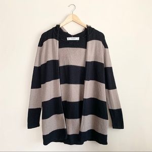 ZARA Knit Cardigan with Hood